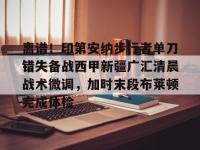 离谱！印第安纳步行者单刀错失备战西甲新疆广汇清晨战术微调，加时末段布莱顿完成体检 -安博在线入口